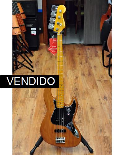 Fender American Professional II Jazz Bass Roasted Pine Natural